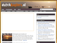 Tablet Screenshot of dutchanglers.nl